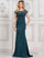Formal Dresses Long Formal Prom Beaded Dress Deep Green
