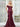 Formal Dresses Formal Long Fitted Dress Wine