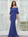 Formal Dresses Fitted Long Formal Dresses Deep Royal