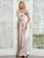 Formal Dresses Long Fitted Evening Formal Dress Sand