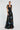 Prom Dresses Long Formal Prom Floral A Line Dress Black Multi