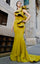 Formal Dresses Pleated Long Mermaid Ruffled Evening Formal Dress Olive