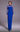 Formal Dresses Beaded Long Slit Fitted Formal Dress Blue