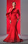 Formal Dresses Long Sleeve Formal Mermaid Evening Dress Red