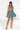 Cocktail Dresses Short Spaghetti Strap Glitter Homecoming Dress Blue