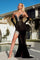 Prom Dresses Long Spaghetti Strap Beaded Prom Gown Black