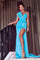 Prom Dresses Long Beaded Sweetheart Prom Dress Blue