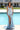 Prom Dresses Long Spaghetti Strap Glitter Prom Gown Blue