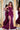 Prom Dresses Long Mermaid One Shoulder Prom Gown  Magenta