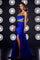 Prom Dresses Long Beaded Spaghetti Strap Prom Dress Cobalt