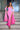 Prom Dresses Long Beaded Spaghetti Strap Prom Dress Hot Pink