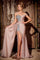 Prom Dresses Long Off Shoulder Fitted Prom Gown Stone