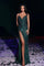 Prom Dresses Long Spaghetti Strap Beaded Prom Dress Emerald