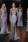 Prom Dresses Long Strapless Glitter Prom Dress Silver