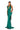Formal Dresses Long Sleeveless Fitted Formal Dress Emerald