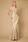 Formal Dresses Long Off Shoulder Lace Formal Evening Dress Gold