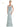 Rina di Montella Long Formal Cap Sleeve Dress 2723 - The Dress Outlet Seaglass