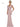 Formal Dresses Fit and Flare Side Ruffle Sash Long Formal Dress Rose