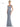 Formal Dresses Fitted Fit and Flare Long Formal Gown Slate Blue