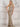 Formal Dresses Mettalic Stone Long Fitted Formal Dress Vintage Gold