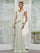 Plus Size Dresses Long Evening Fitted Formal Plus Size Dress Light Sage