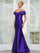 Formal Dresses Long Fitted Formal Plus Size Dress Amethyst