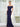 Plus Size Dresses Fitted Long Fomal Plus Size Dress Navy