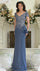 Mother of the Bride Dresses Long Formal Ruffle Evening Mother of the Bride Dress Deep Royal