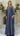 Mother of the Bride Dresses Long A Line Mother of the Bride Beaded Dress Slate Blue
