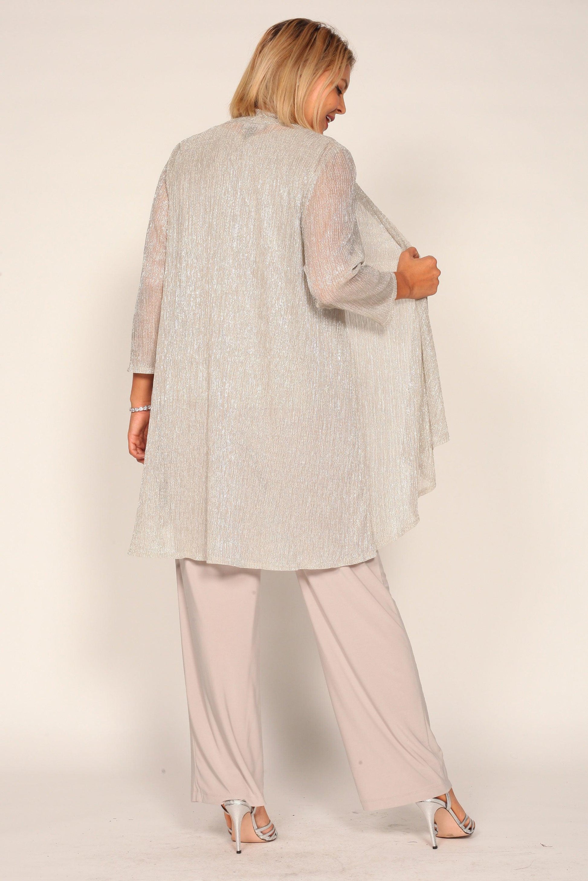 Pant Suit Formal Petite Pant Suit Champagne