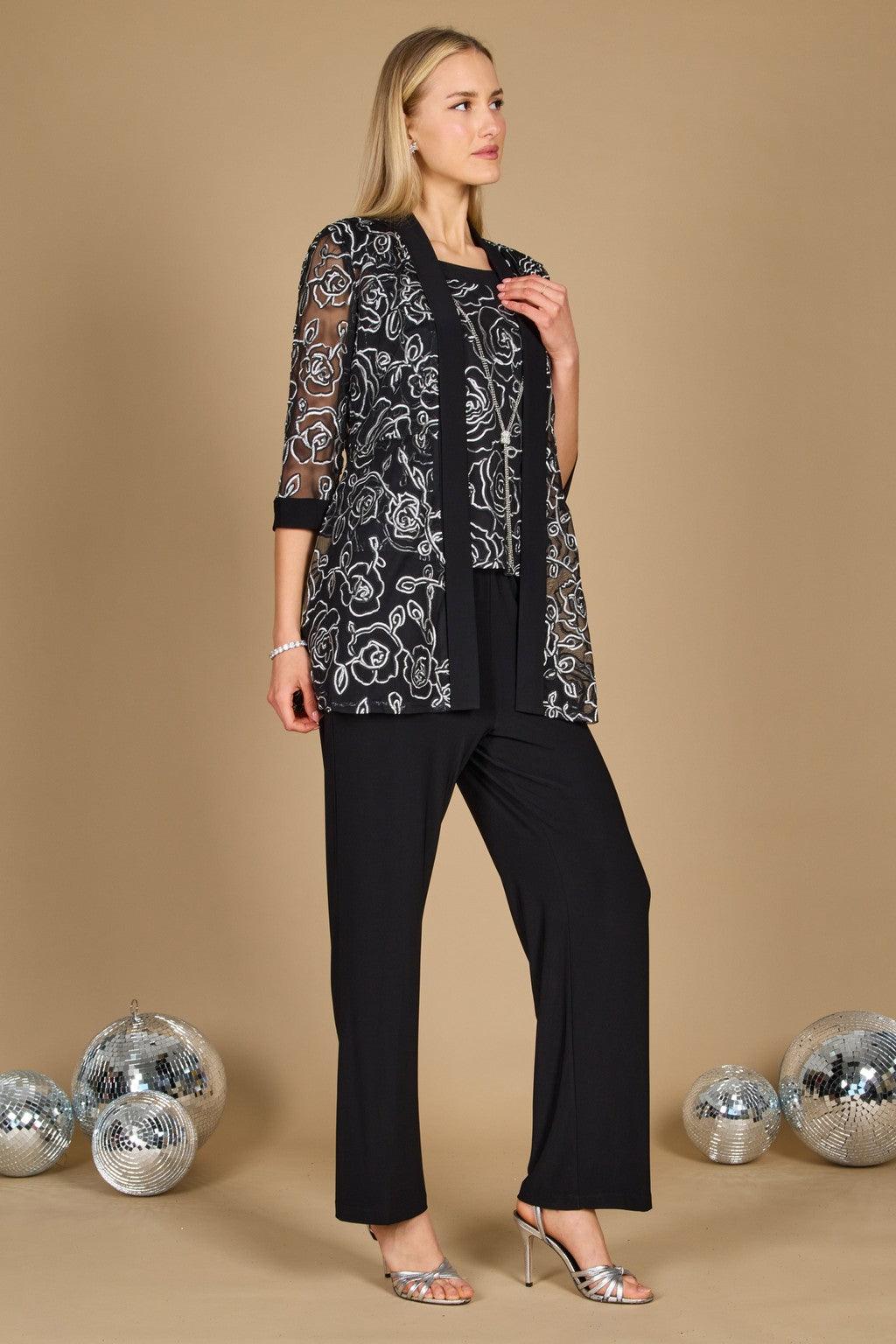 R&M Richards 9682 Long Mother Of The Bride Pant Set