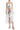 Cocktail Dresses Floral High Low Pleated Cocktail Dress White Multi