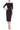 Cocktail Dresses Short Cocktail Fitted Midi Dress Black