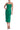Cocktail Dresses Fitted Short Midi Cocktail Dress Emerald
