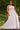 Wedding Dresses Long Slit A Line Floral Wedding Dress Ivory