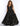Long Ball Gown Plus Size Prom Dress Black