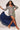 Long Sleeve Plus Size Formal Dress Blue Blitz
