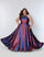 Plus Size Halter Prom Long Ball Gown Prism
