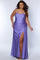 Plus Size Dresses Long Plus Size Formal Fitted Prom Dress Lilac