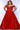 Plus Size Dresses Long Pleated Ball Gown Prom Formal Plus Size Dress Ruby