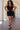 Plus Size Short Homecoming Dress Black