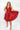 Plus Size Dresses Plus Size Short Sleeveless Homecoming Dress Red