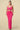 Formal Dresses Long Halter Neck Front Twist Fitted Dress Pink