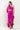 Cocktail Dresses High Low One shoulder Ruffle Dress Hot Pink
