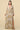 Formal Dresses Printed Long Sleeve Pleated Maxi Dress Ivory combo