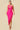 Cocktail Dresses One Shoulder Bandage Tilt Chest High Low Dress  Hot Pink