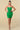 Cocktail Dresses Short Halter Neck Fitted Mini Dress Green
