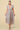 Formal Dresses V Neck Waist Cutout Printed Midi Dress Pink/Green