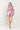Pant Suit Long Sleeve Jacket Short Set  Pink