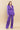 Pant Suit Solid Cargo Pocket Jacket Pant Set Violet